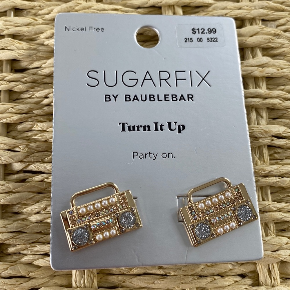SUGARFIX by Baublebar Turn it Up earrings - Picture 1 of 6